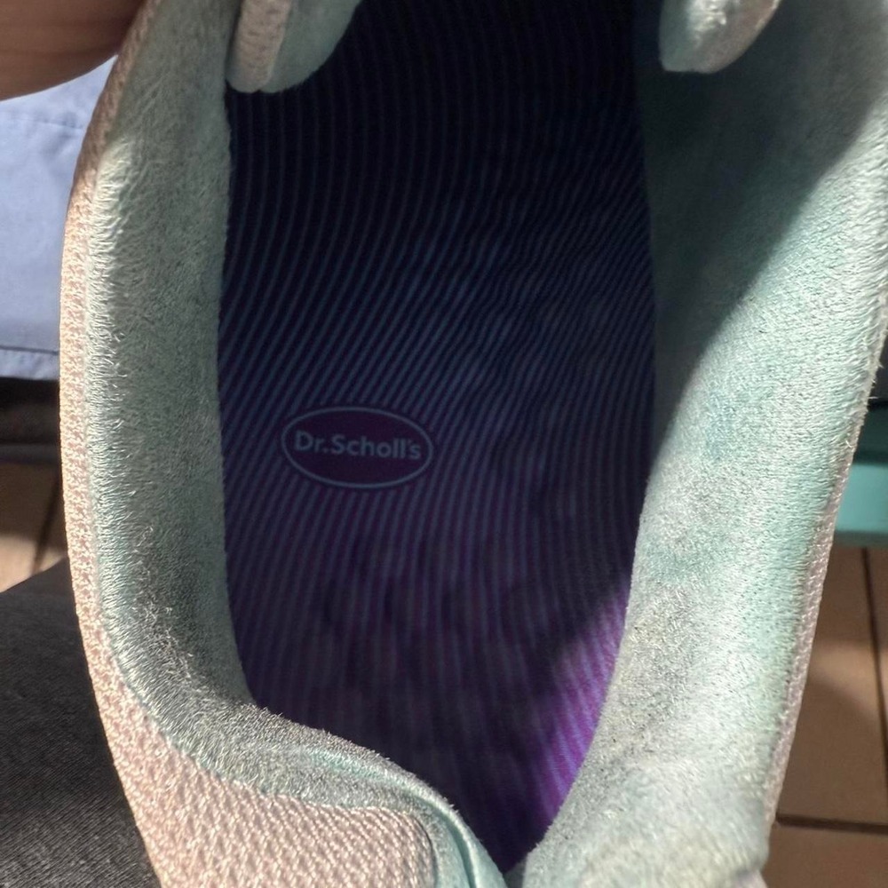 Anodyne Women's Sport Runner Shoes White Teal Size 8.5 Sneaker - Picture 6 of 8